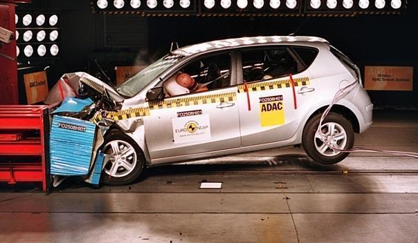 Euro NCAP-Crashtest: Hyundai i30. Foto: Auto-Reporter/Euro NCAP